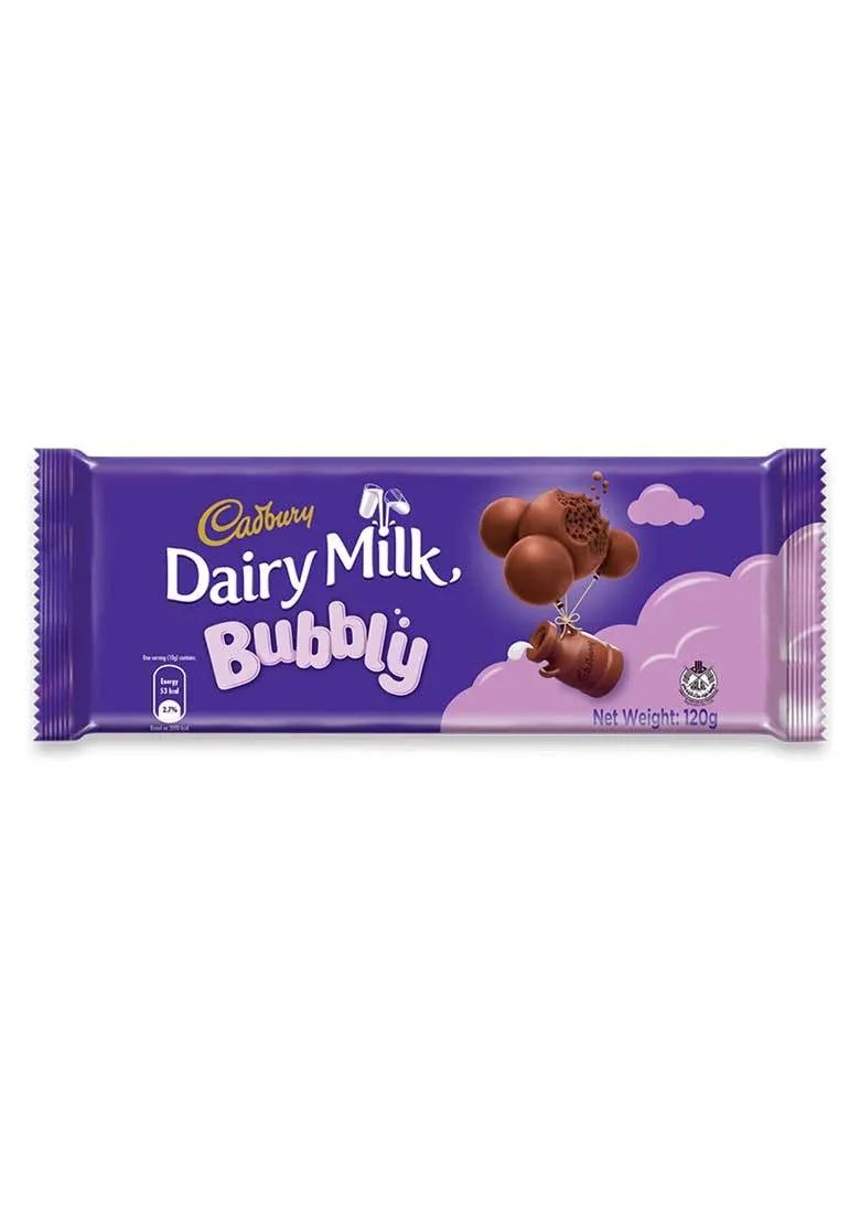 Cadbury Dairy Milk Bubbly 120g Citimart