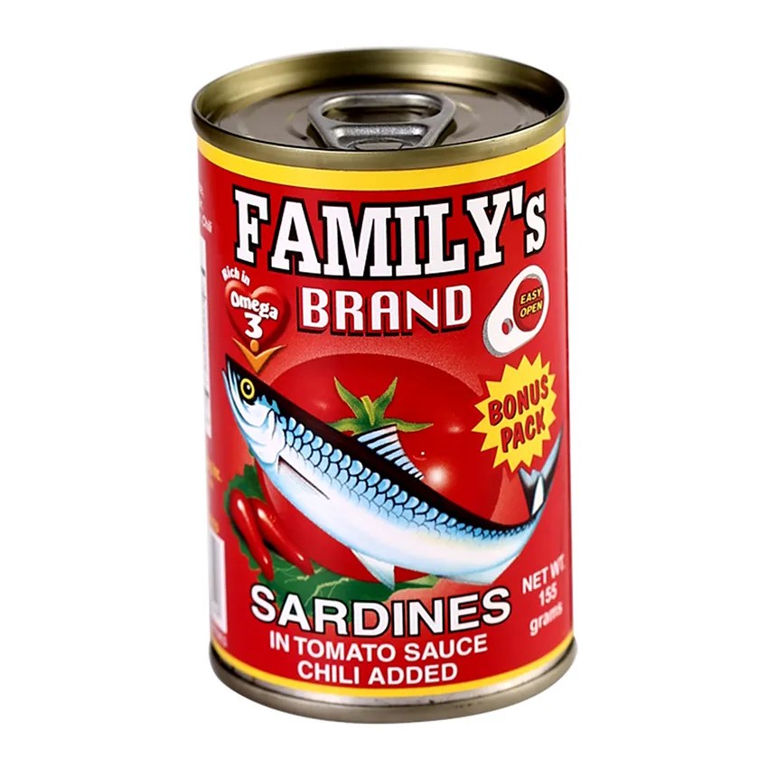 Family Sardines Bonus Pack Chili Red 155g Citimart