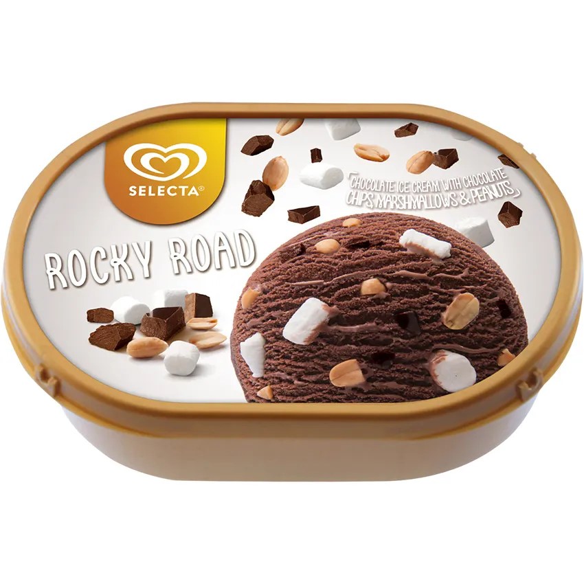 Selecta Rocky Road Ice Cream 750mL Citimart