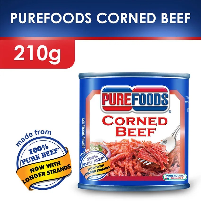 Purefoods Corned Beef 210g Citimart