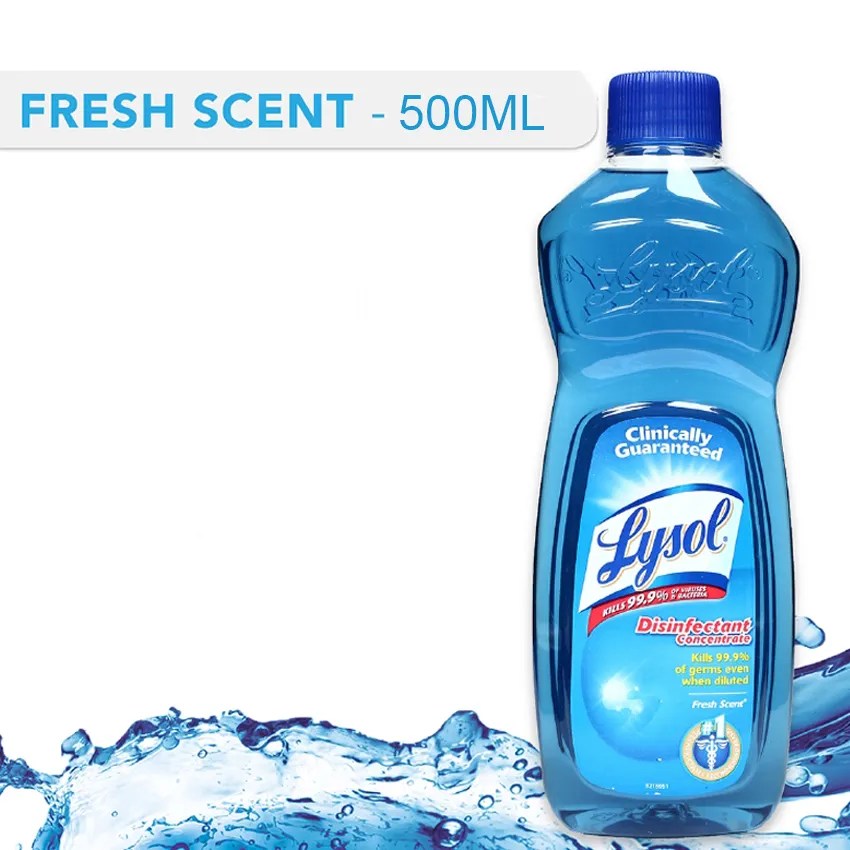 Lysol Disinfectant Concentrate Fresh Scent 500mL Citimart