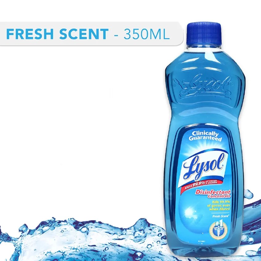 Lysol Disinfectant Concentrate Fresh Scent 350mL Citimart