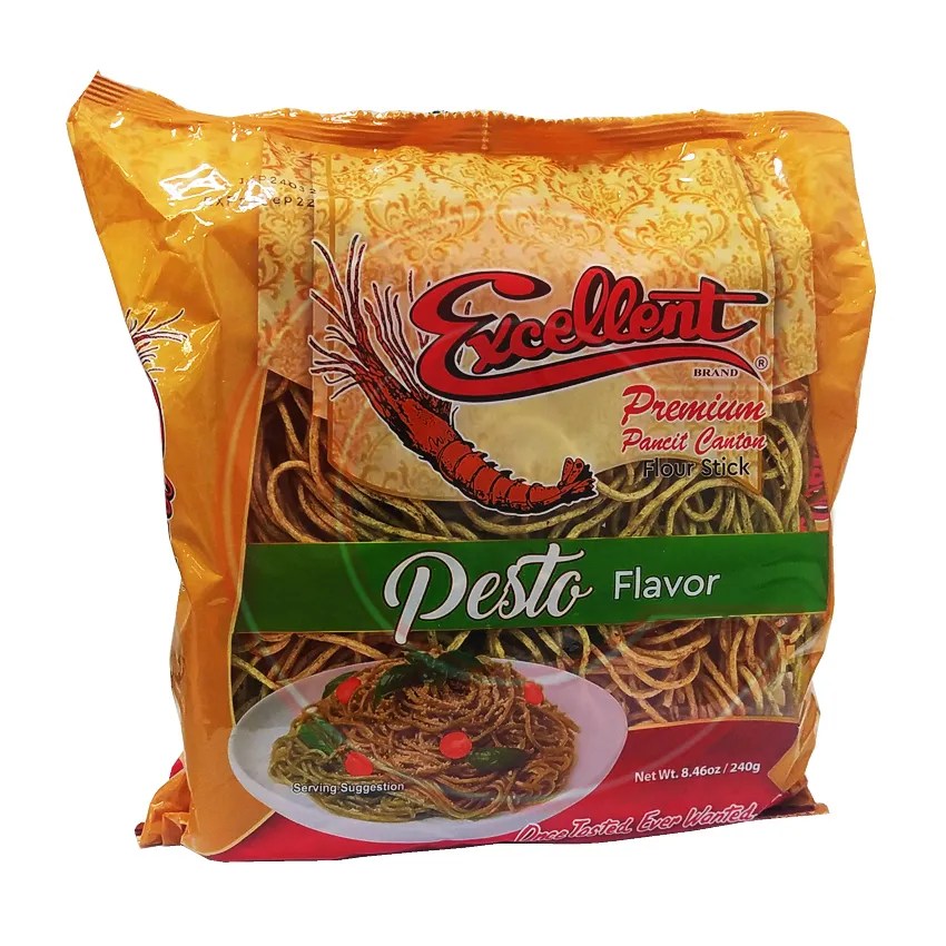 Excellent Pancit Canton Pesto Flavor 240g Citimart