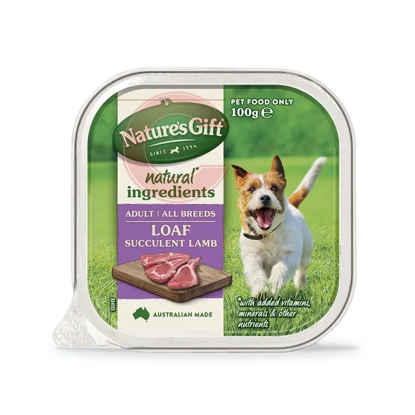 Nature'S Gift Loaf Succulent Lamb 100g Citimart