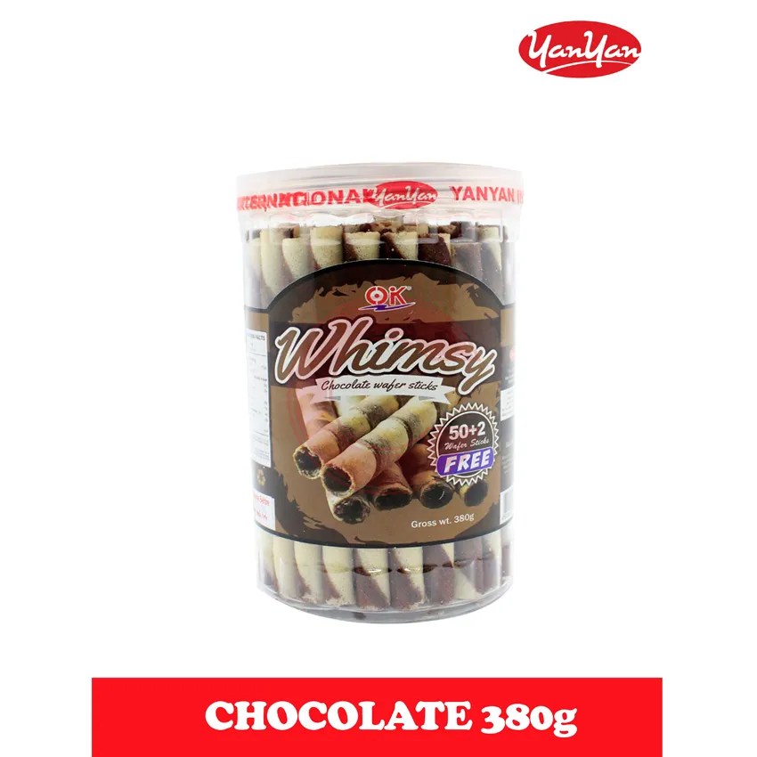 Whimsy Chocolate Wafer Stick 380g Citimart