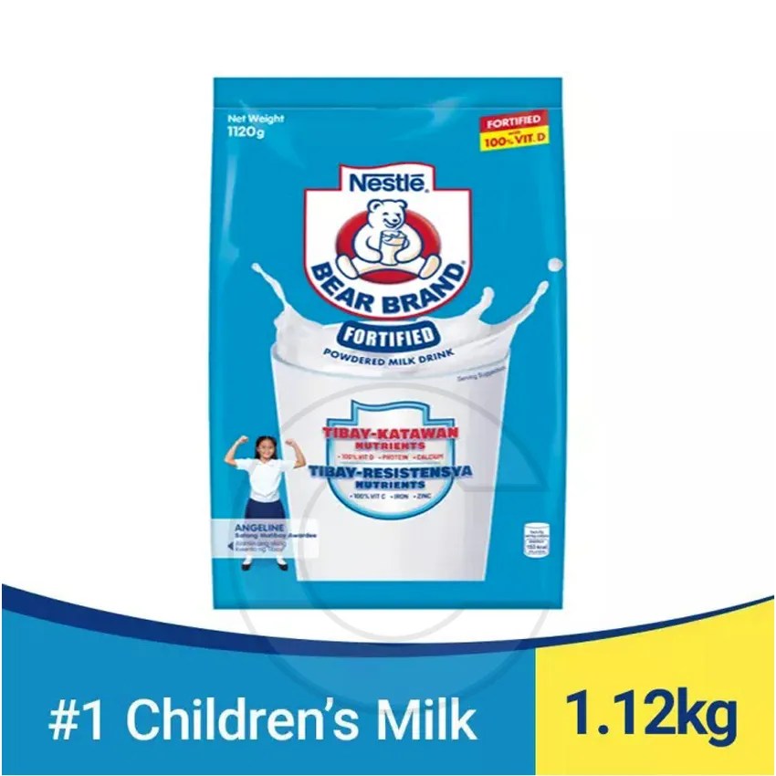 Bear Brand Fortified Powdered Milk 1120g Citimart