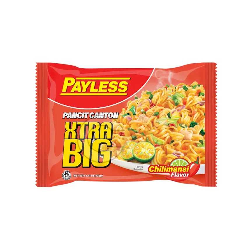 Payless Pancit Canton XtraBig Chili Mansi 125g Citimart