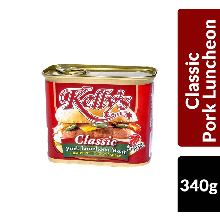 Kelly's Pork Luncheon Meat Classic 340g Citimart