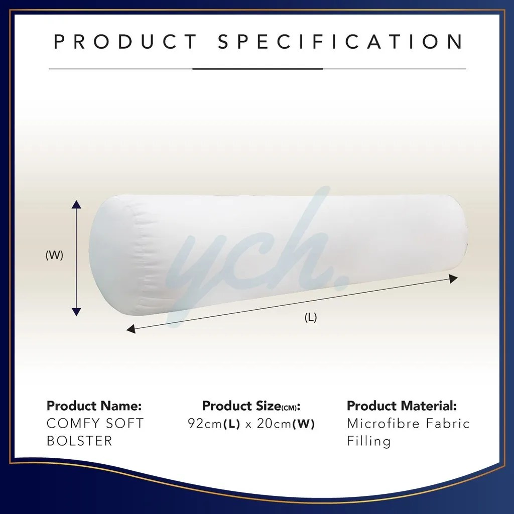 Goodnite 100 Polyester Bolster YCH Home Living Sdn Bhd