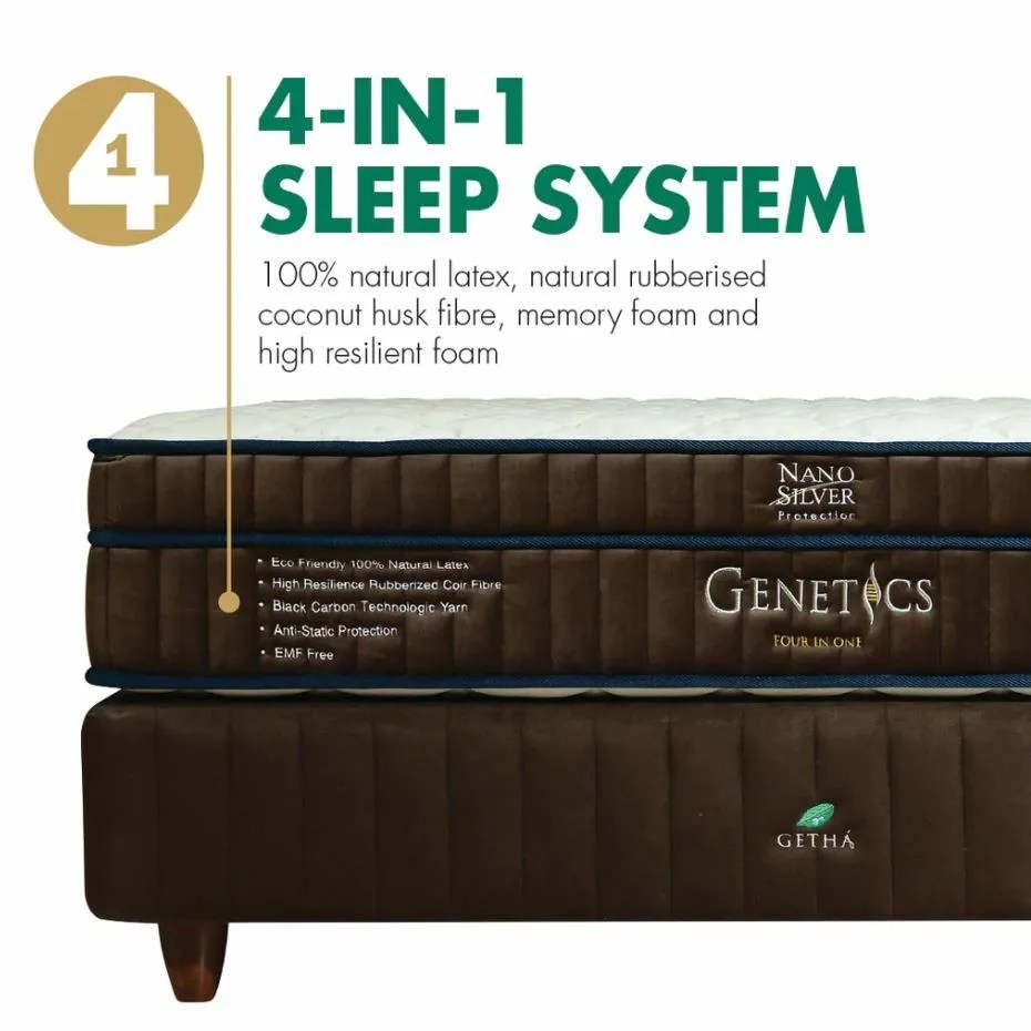 [FREE Pillow+FREE Delivery] Getha 11" Inch Four In One Natural