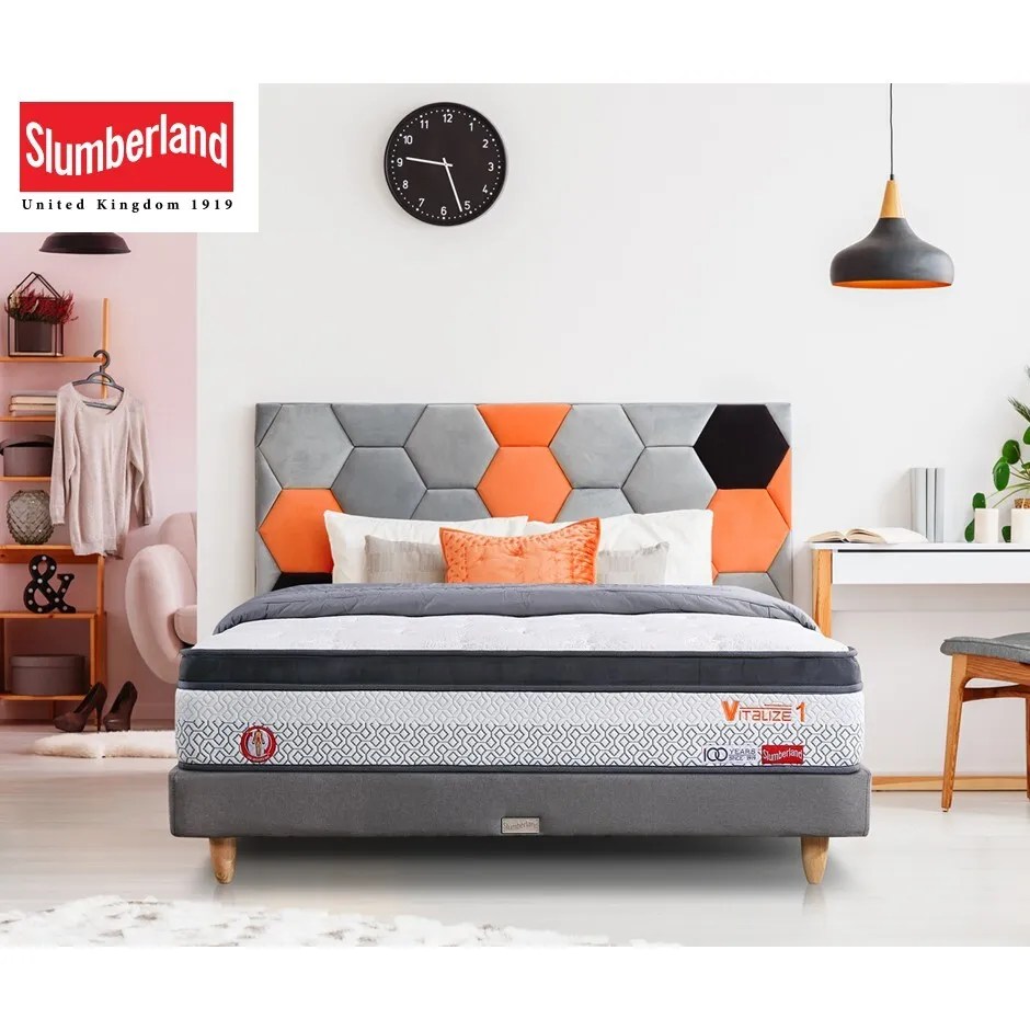 [FREE Pillow+FREE Delivery] Slumberland 11" Inch Vitalize 1 Far
