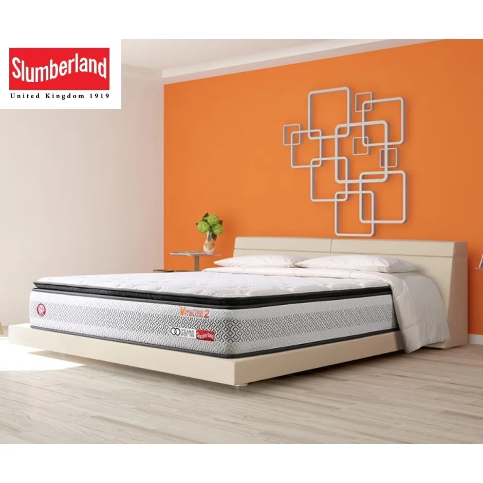 [FREE Pillow+FREE Delivery] Slumberland 12" Inch Vitalize 2 Far