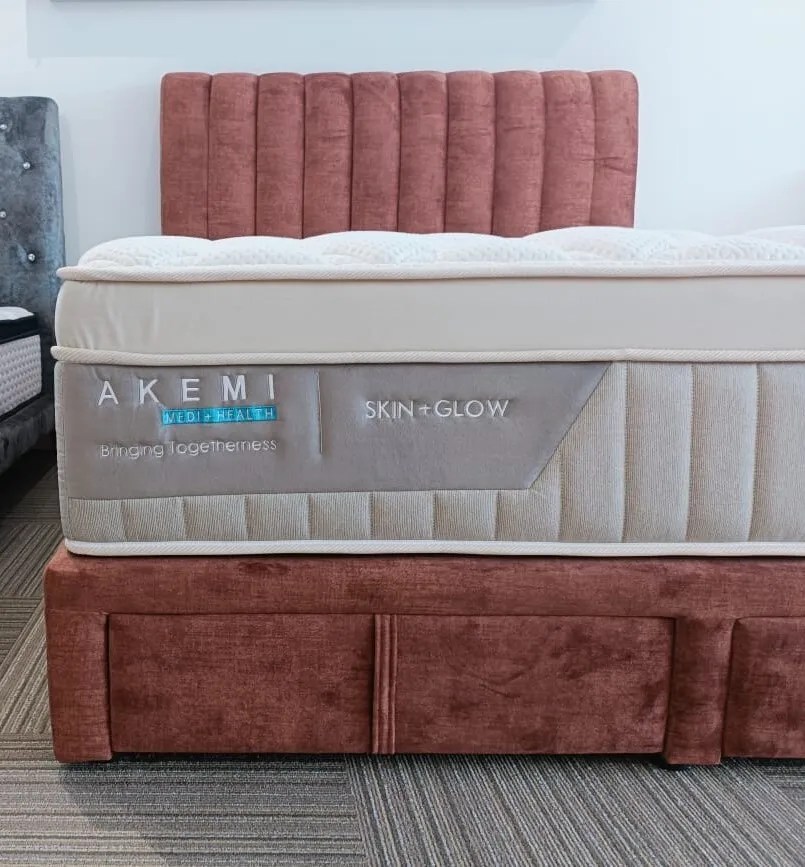 [FREE Pillow+FREE Delivery] AKEMI 14" Inch Skin+ Glow Natural Latex