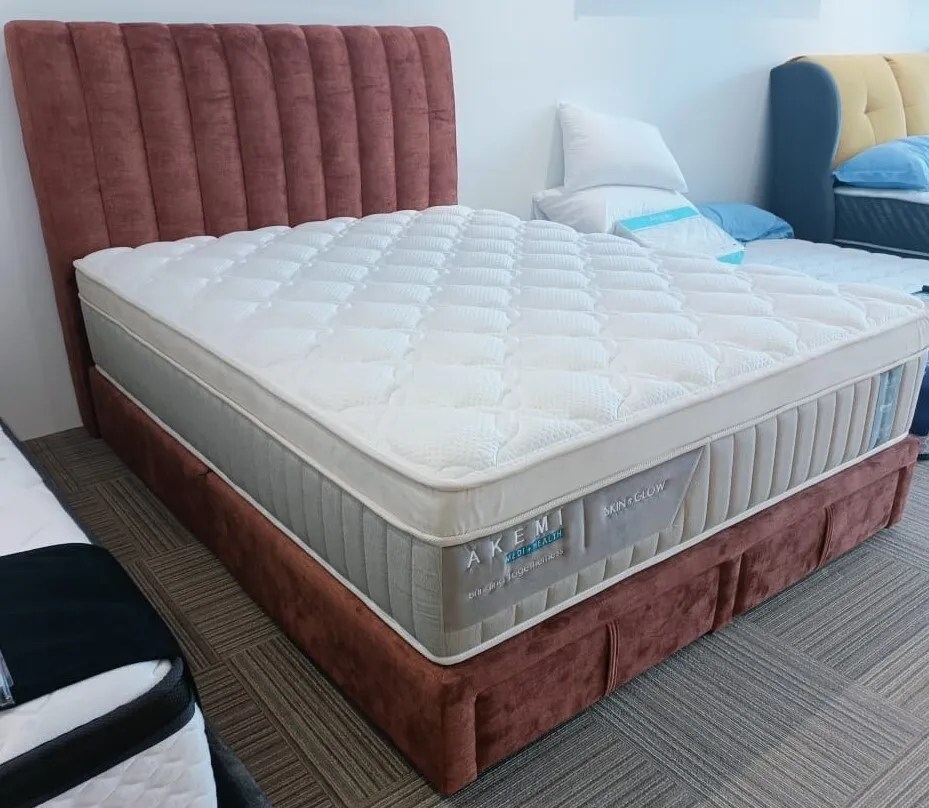 [FREE Pillow+FREE Delivery] AKEMI 14" Inch Skin+ Glow Natural Latex