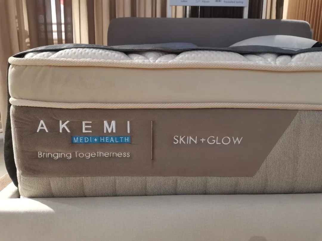[FREE Pillow+FREE Delivery] AKEMI 14" Inch Skin+ Glow Natural Latex