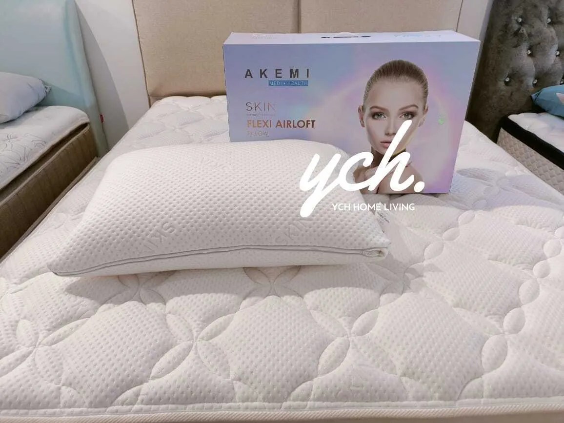 Akemi Skin+ Flexi AirLoft Pillow Bantal Akemi YCH Home Living Sdn Bhd