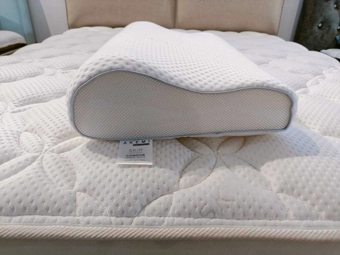 Akemi Skin+ Contour Memory Pillow Bantal Akemi YCH Home Living Sdn Bhd