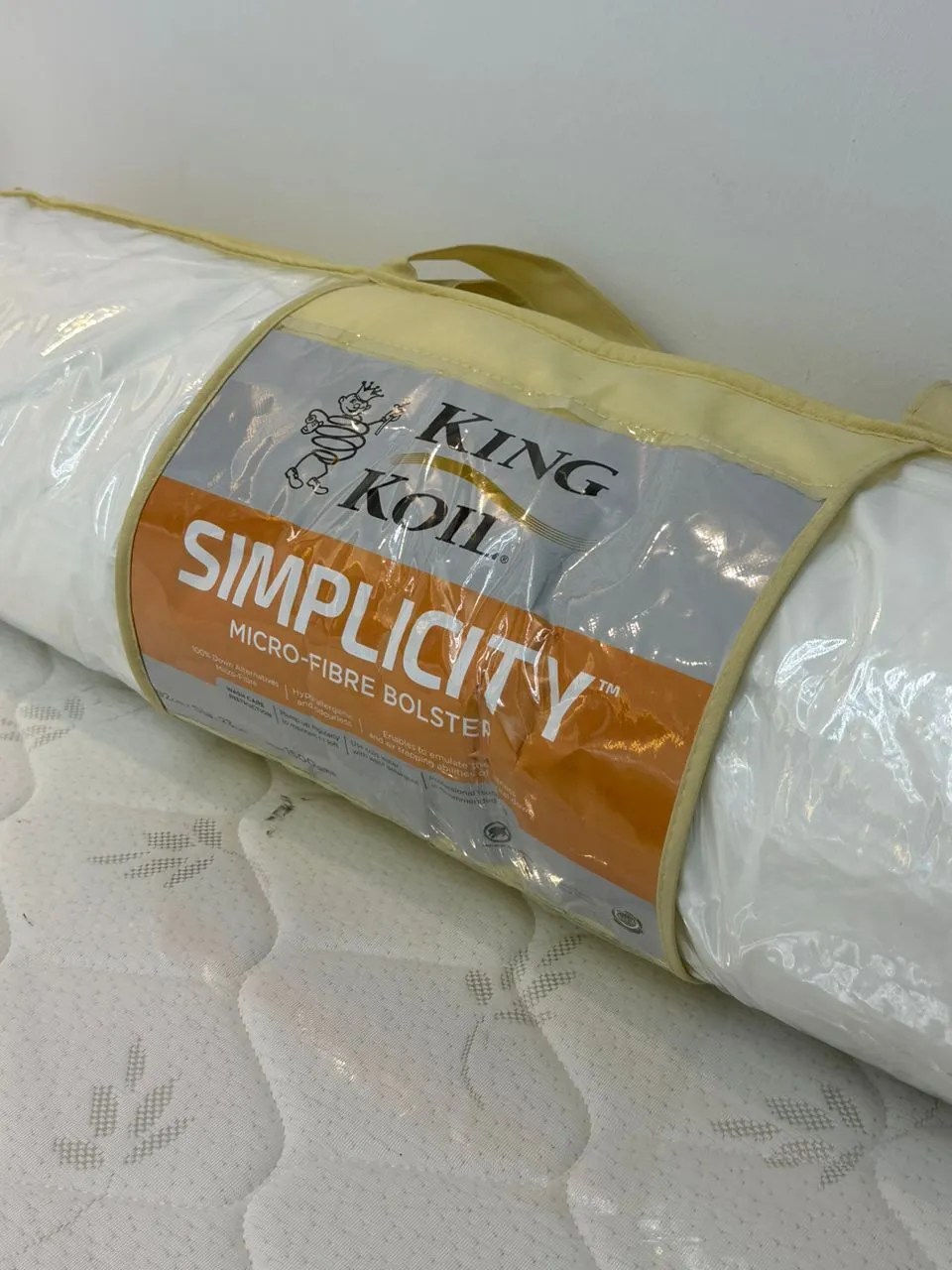 KingKoil Simplicity Microfibre Bolster Bantal Peluk KingKoil YCH Home