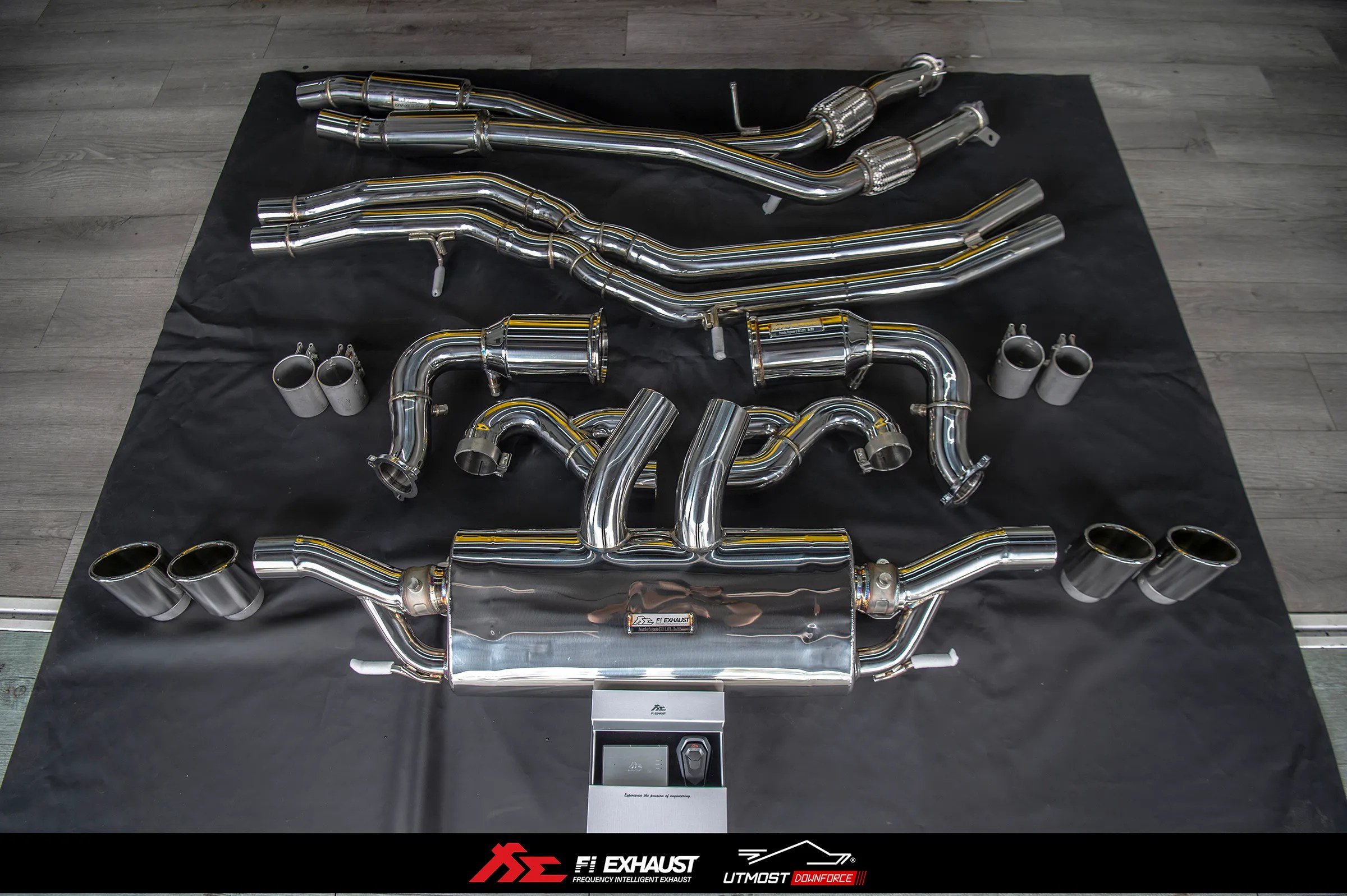 Porsche Cayenne Coupe 9Y0 FI Exhaust Catless Downpipe (OPF