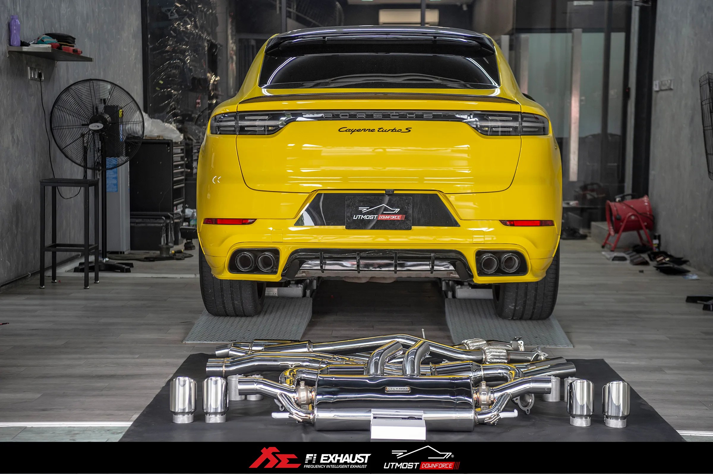 Porsche Cayenne Coupe 9Y0 FI Exhaust Catless Downpipe (OPF