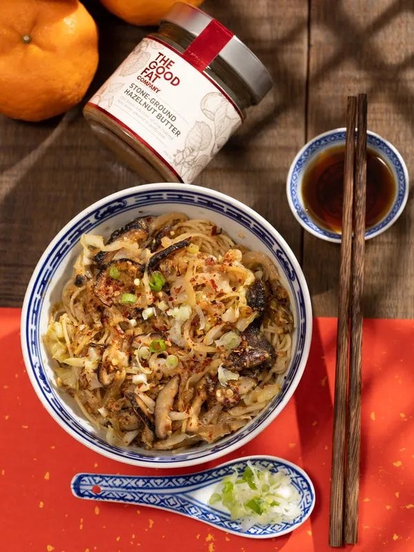 Hazelnut Ginger Noodles The Good Fat Company