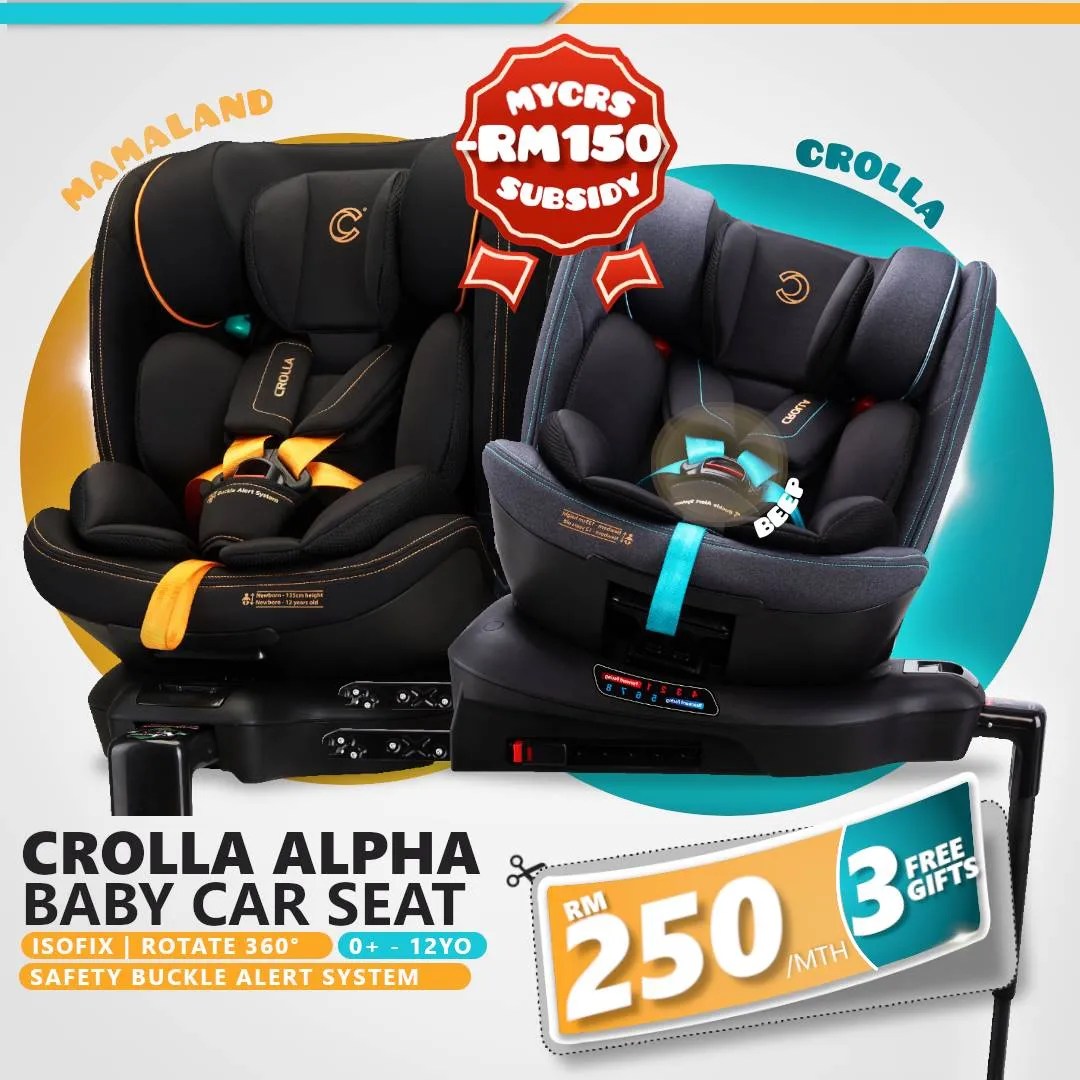 Top 5 Car Seats Below RM200 (Selepas MyCRS Subsidi 2023) Mamaland