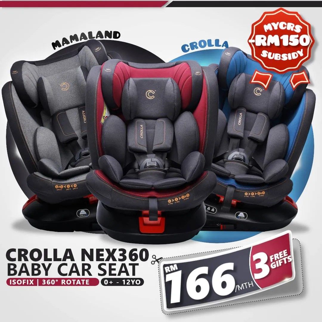 Top 5 Car Seats Below RM200 (Selepas MyCRS Subsidi 2023) Mamaland