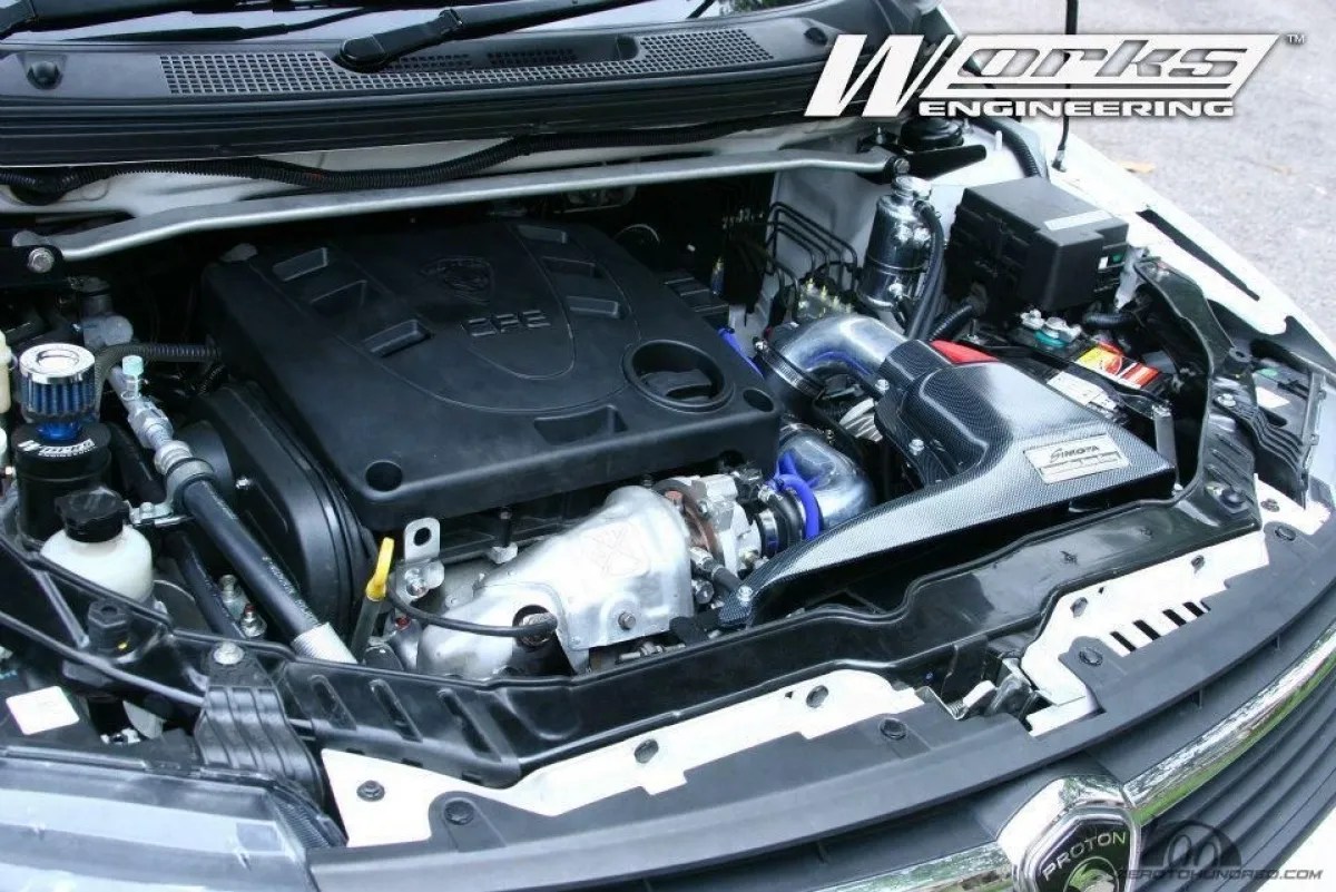 Simota Aero Form Air Intake Kit Proton Preve CFE / Exora Bold Works