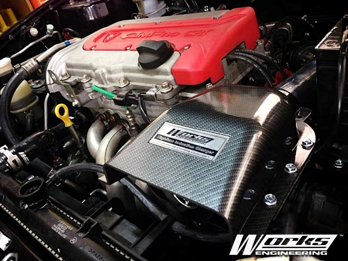 Simota Aero Form Air Intake Kit Proton Satria Neo / Gen2 Works