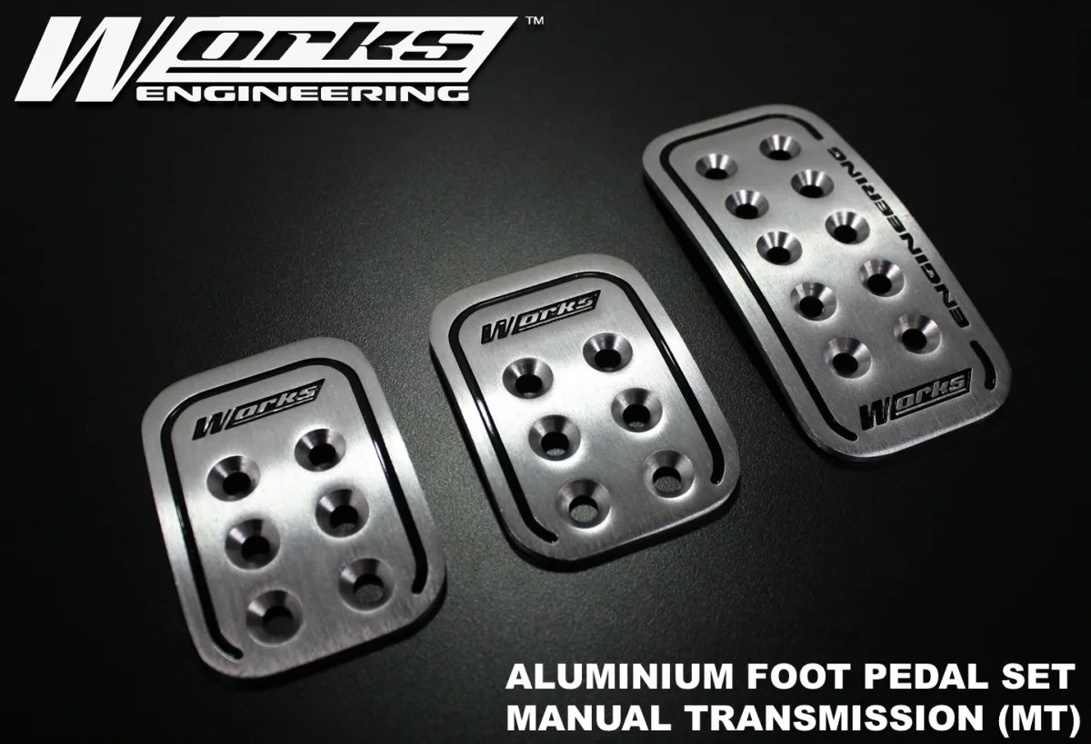 Works Aluminium Foot Pedal Set Manual Works Engineering Official Online Store