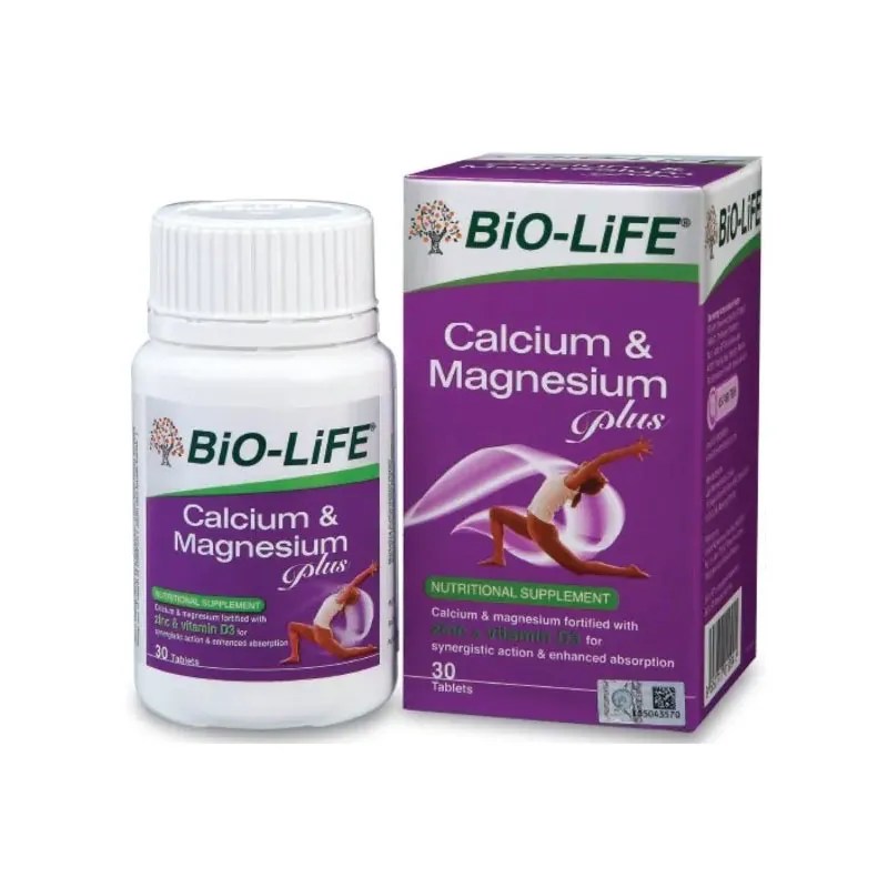 BiOLiFE Calcium & Magnesium Plus Green Wellness Malaysia