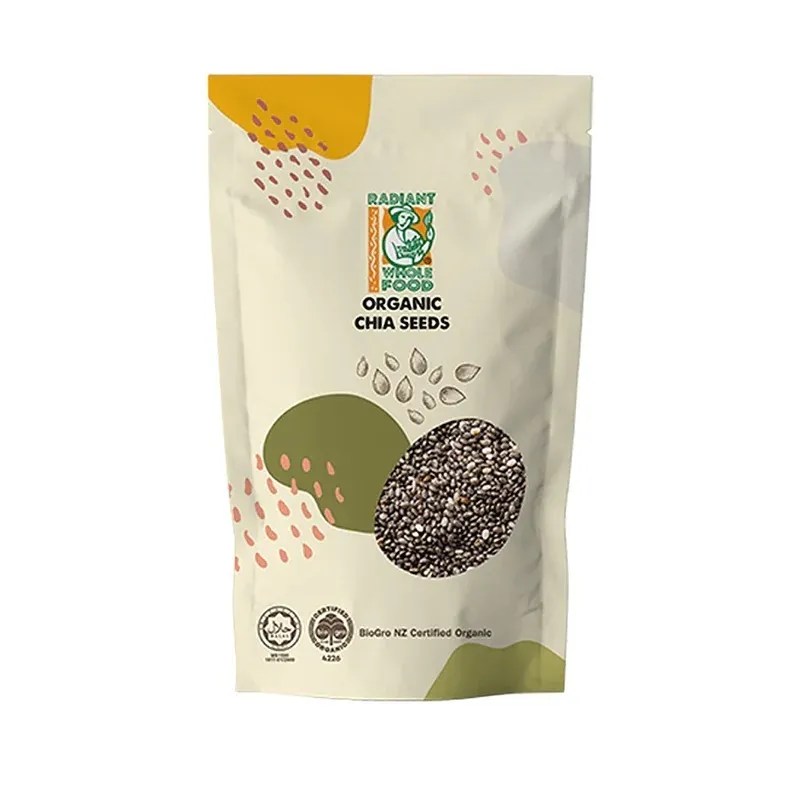 Radiant Organic Chia Seeds (200g) Green Wellness Malaysia