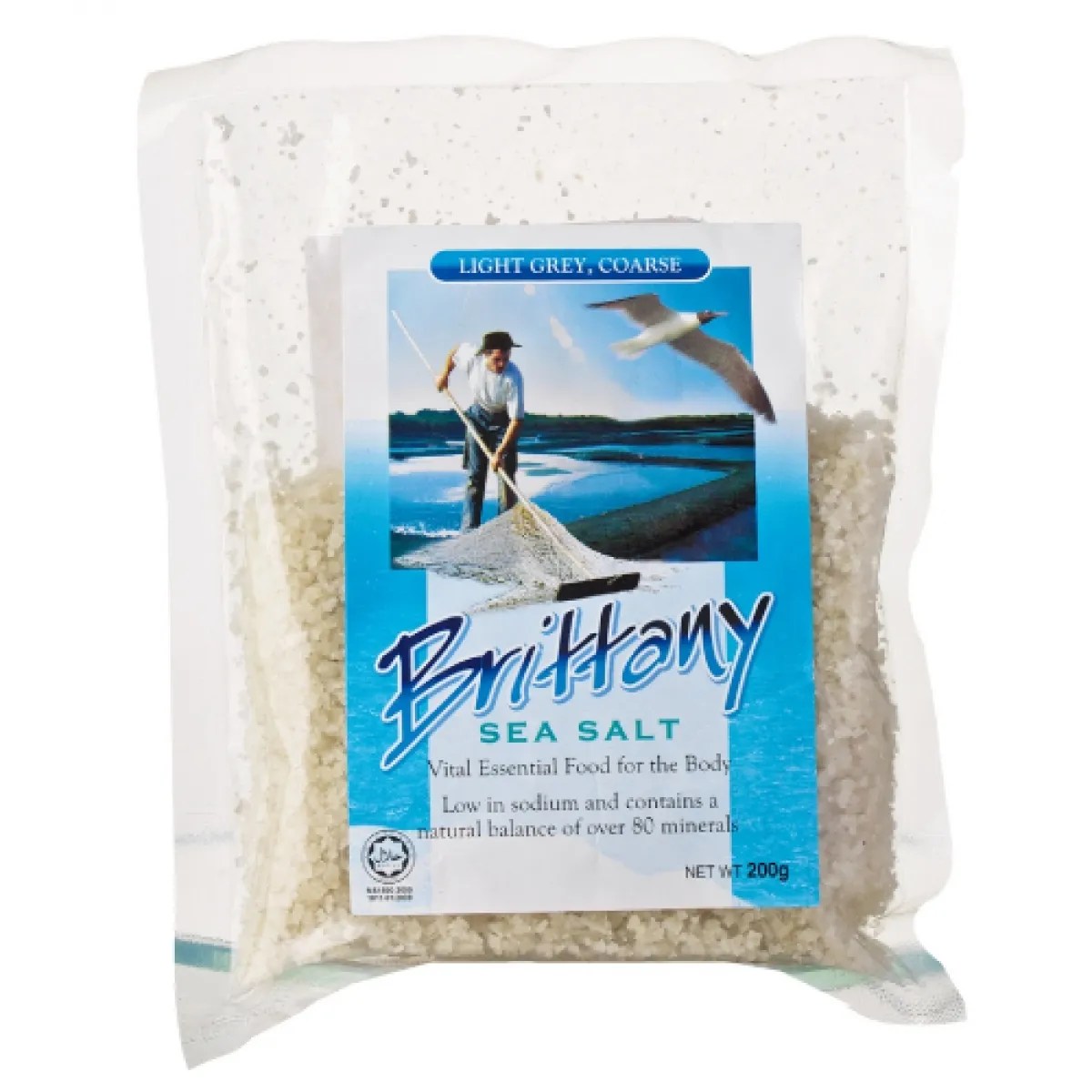 Brittany Sea Salt Coarse (400g) Green Wellness