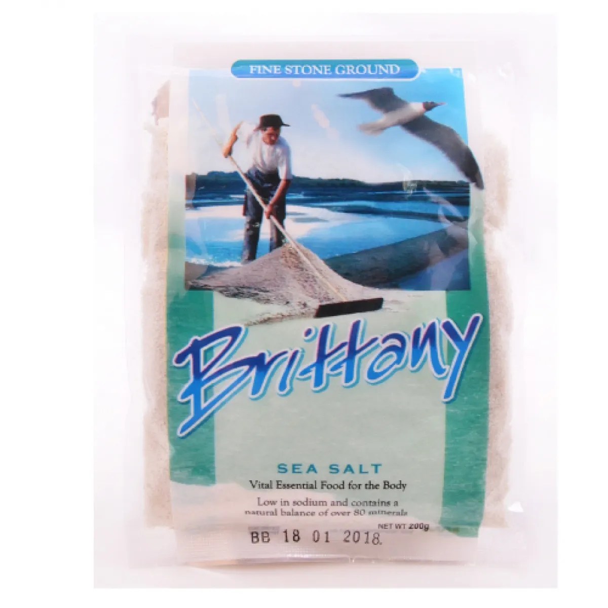 Brittany Sea Salt Fine (200g) Green Wellness Malaysia