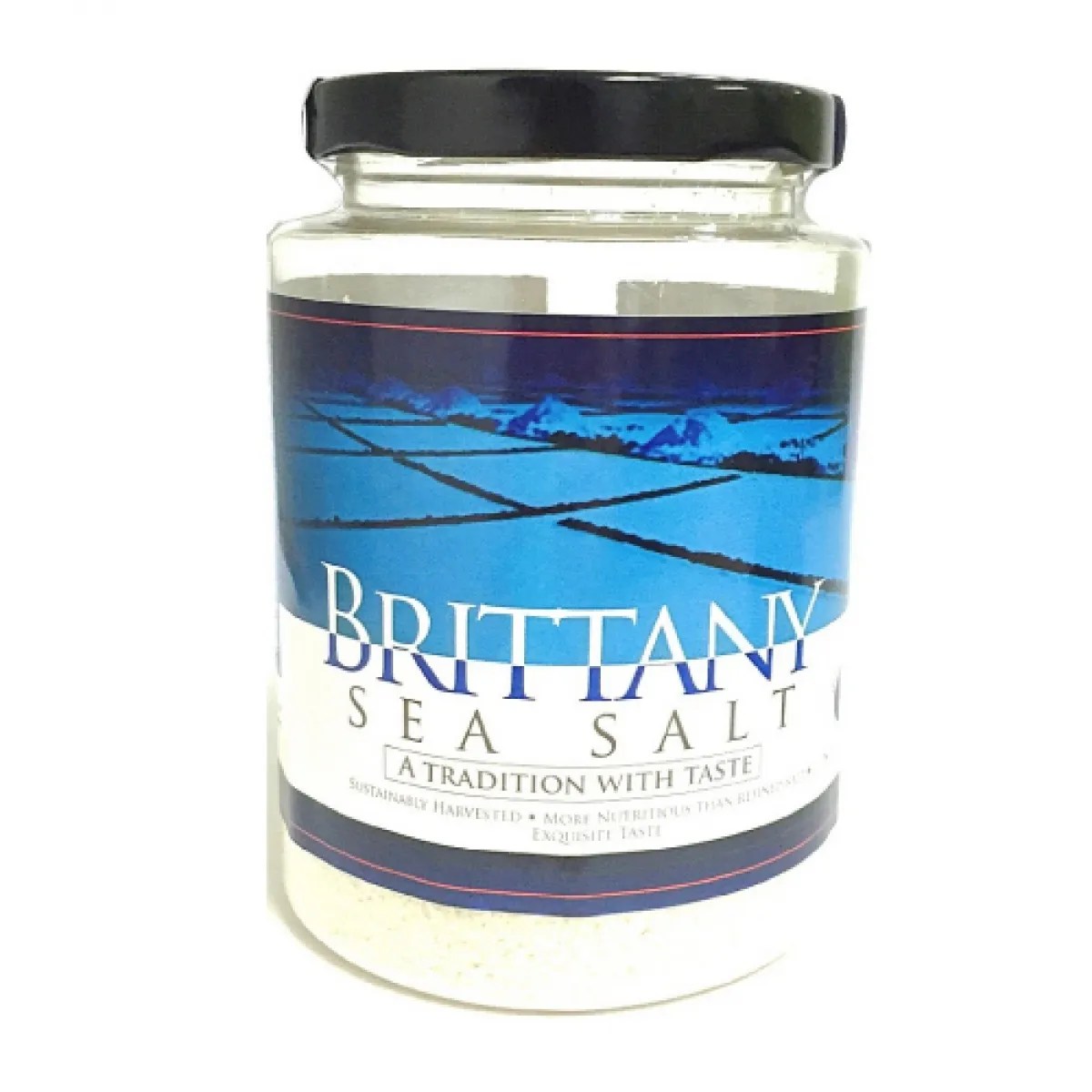Brittany Sea Salt Fine (420g/Bottled) Green Wellness