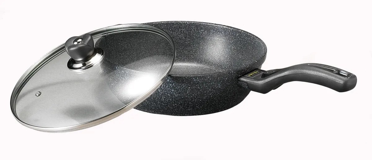 Bauer MarbleTech 28cm Fry Pan & Lid IROVA INNOVATION SDN BHD (1054380T)