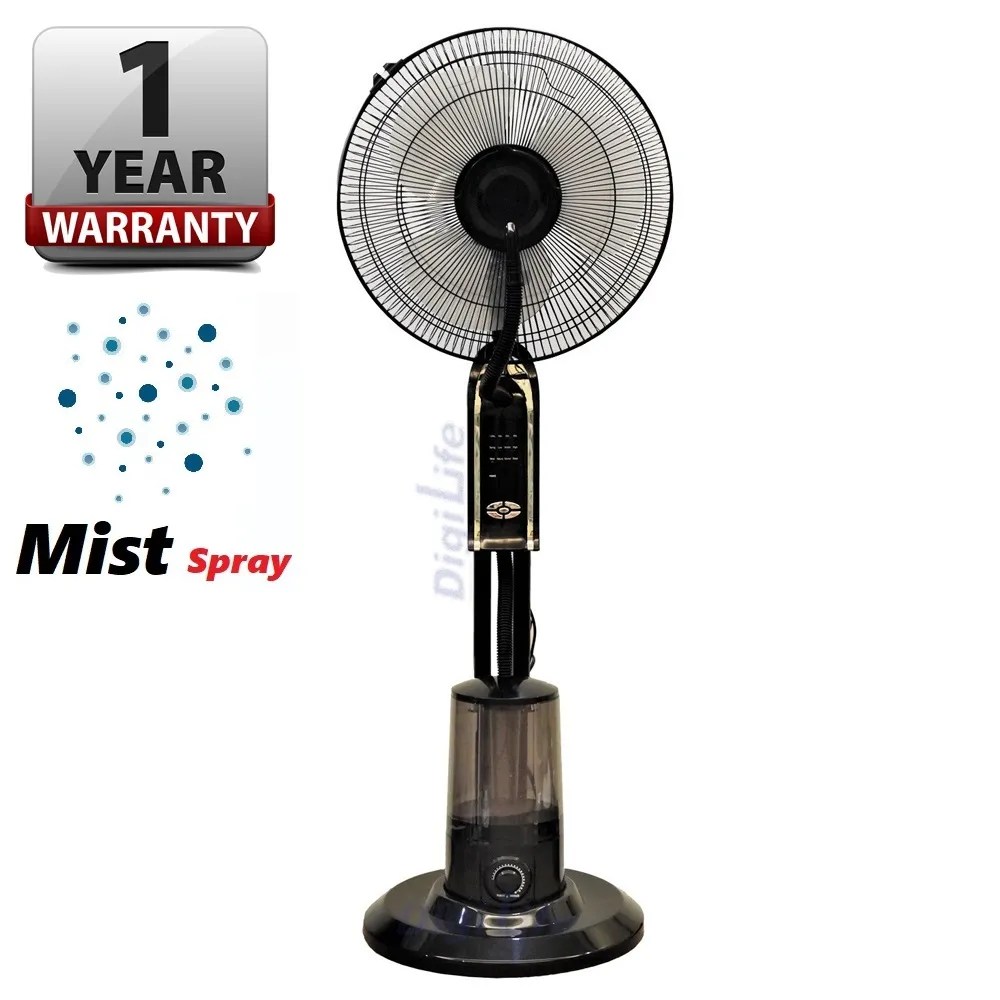Air Conditioning Humidifier Mist Water Spray Cooling Stand Fan With