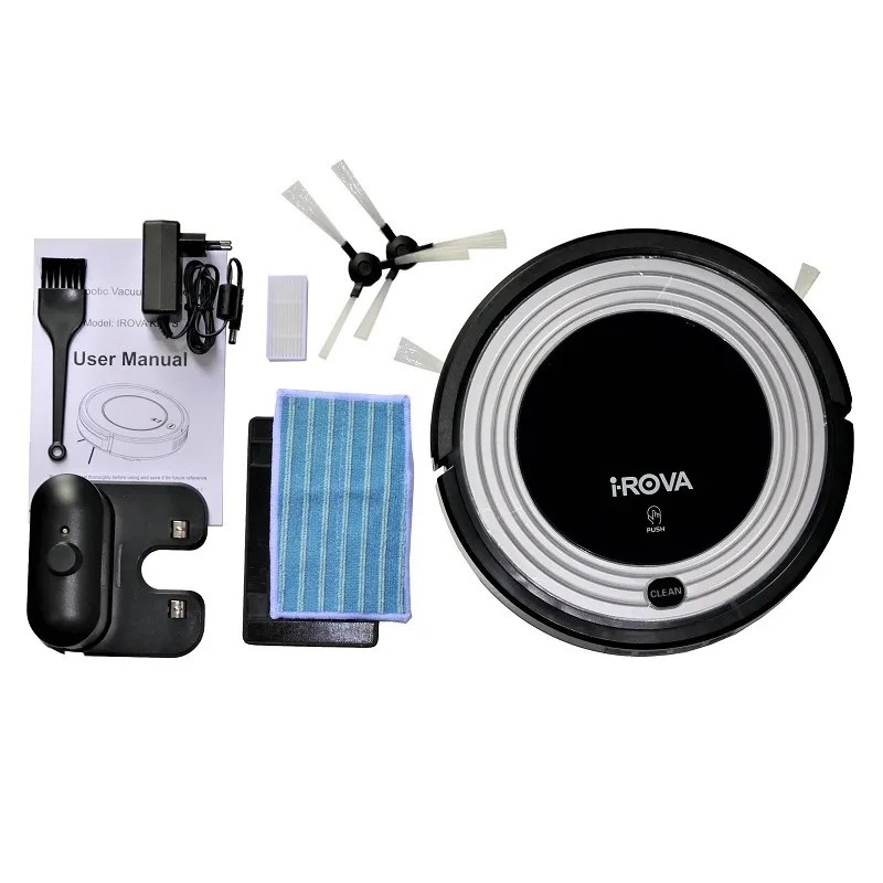 IROVA KK8S Robotic Vacuum Cleaner (SilverBlack) IROVA INNOVATION SDN
