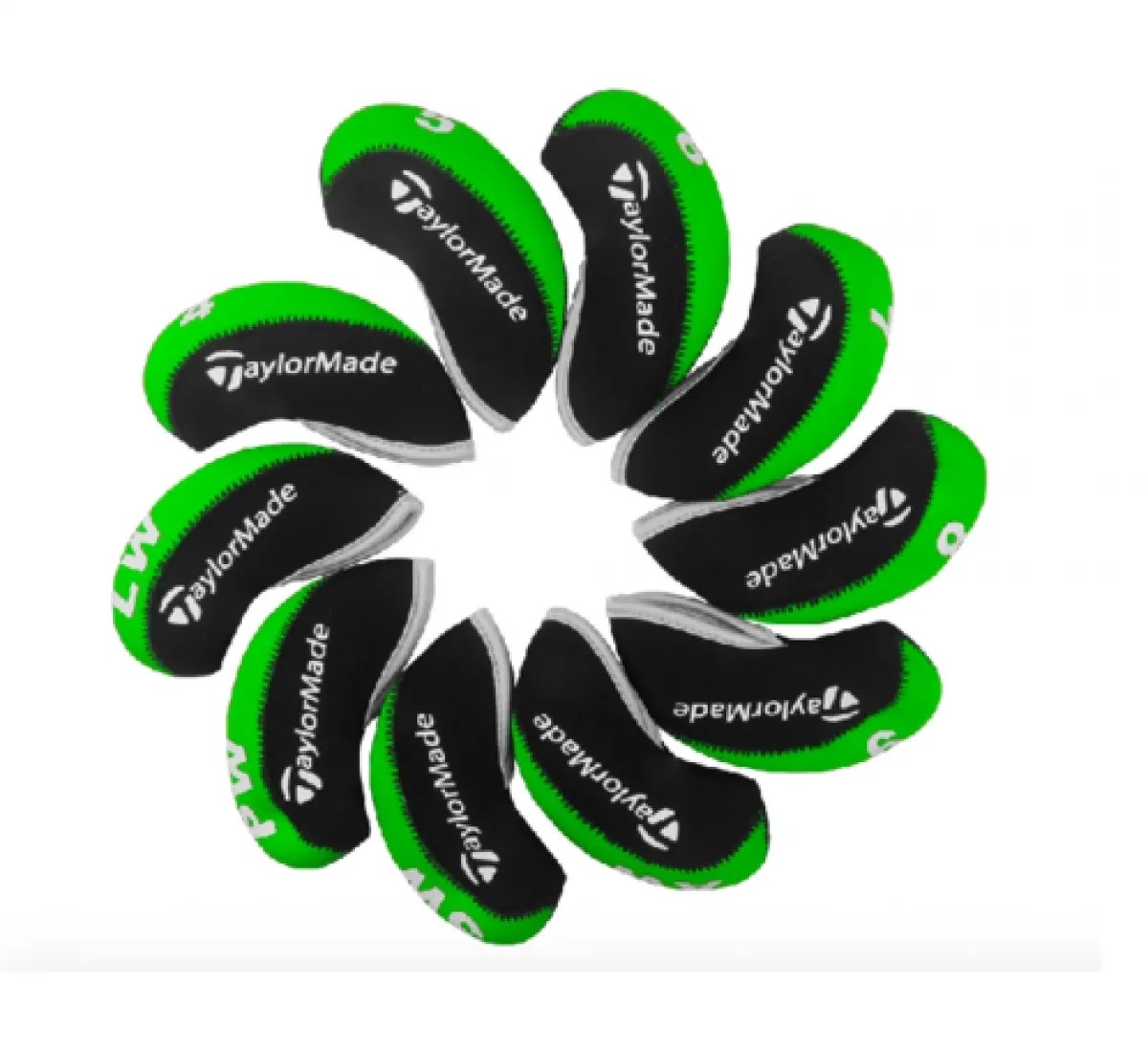 TAYLORMADE IRON HEAD COVER FULL SET FREE SHIPPING FROM OVERSEAS