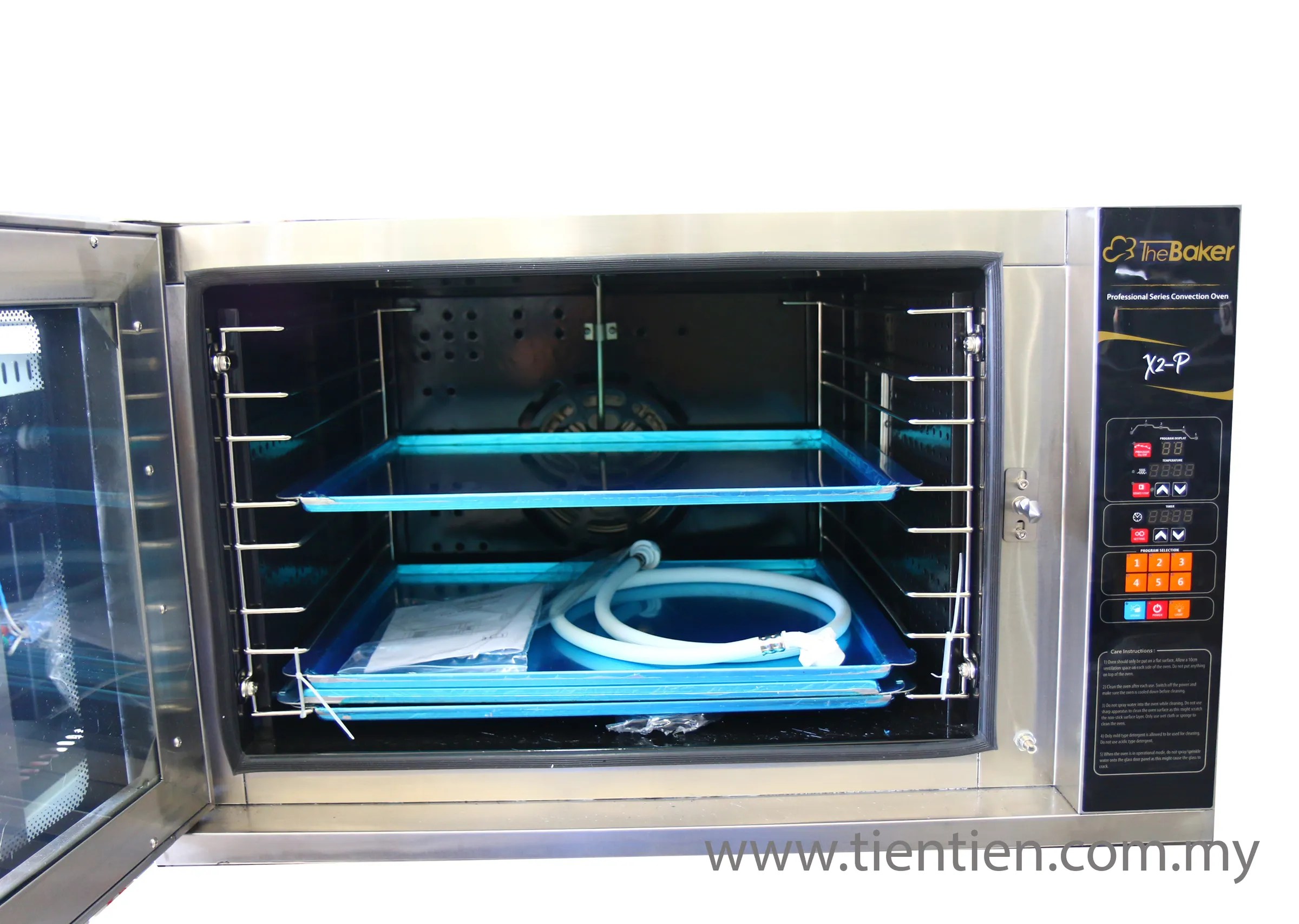 BKR Electric Convection Oven X2P Steam Injection Spray Multi Layers