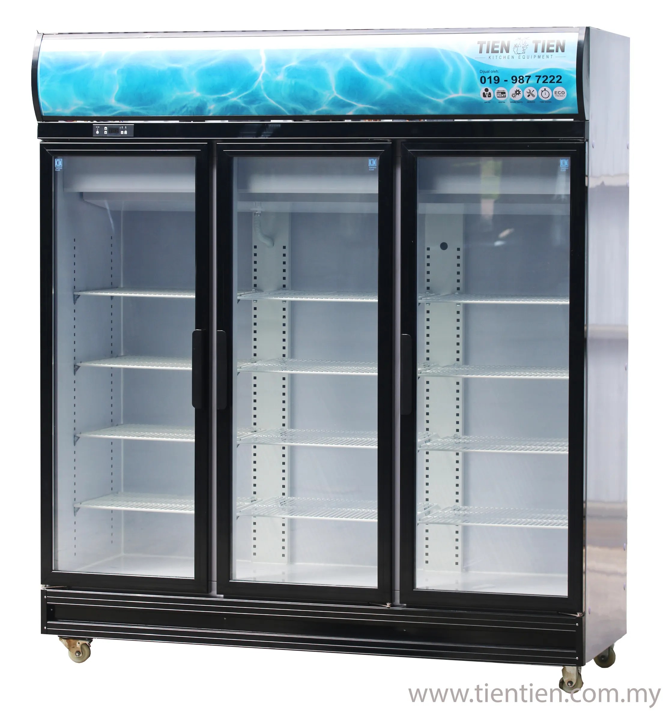 RF/KM07 Black Series 3 Door Display Chiller