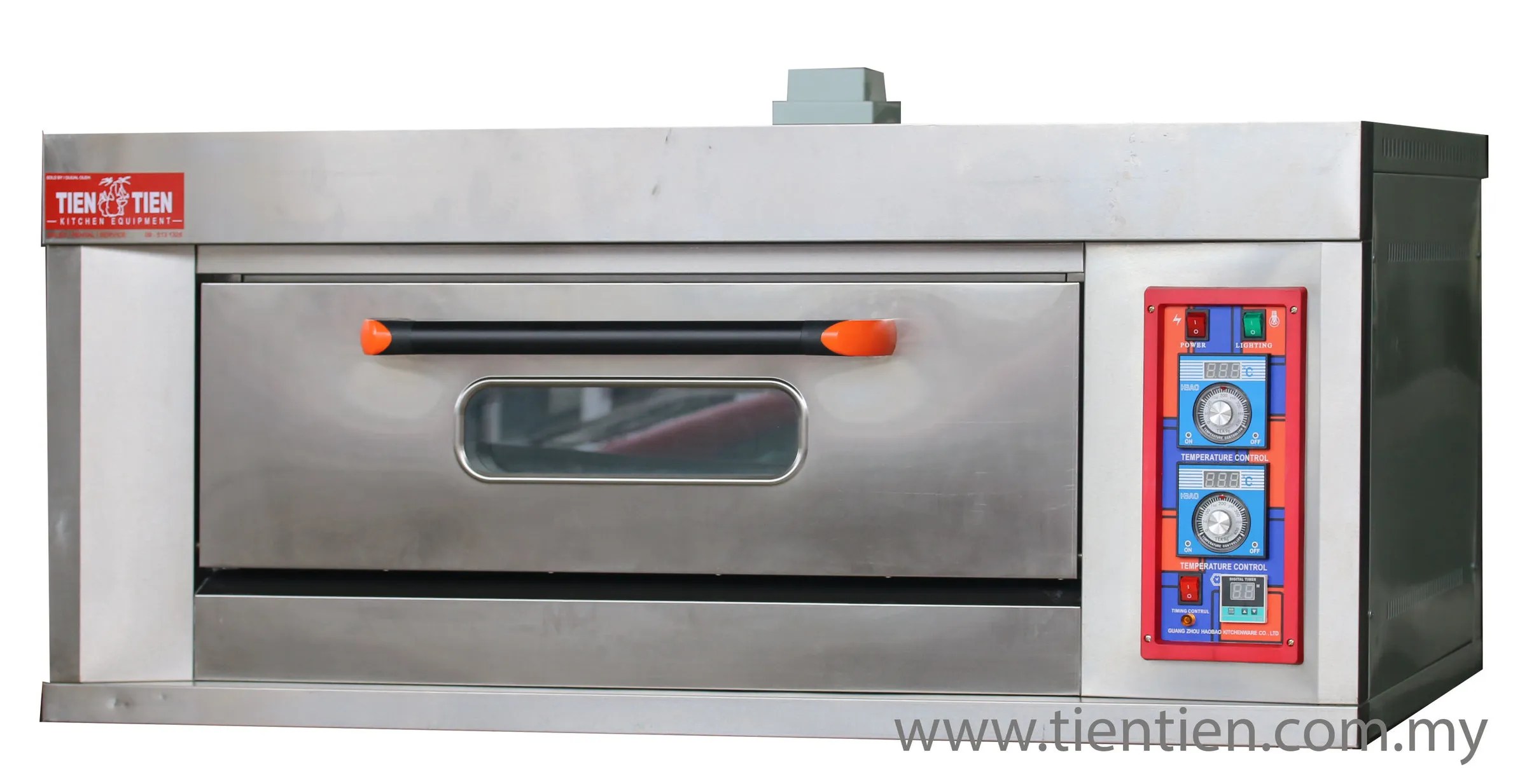 OT/OV04 TIEN TIEN 1 Deck 2 Tray Commercial Gas Oven