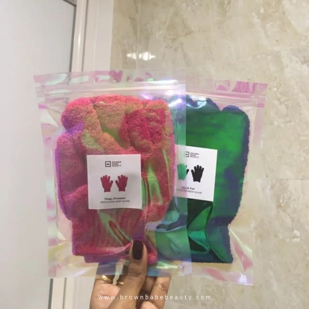 How To Use An Exfoliating Glove for Soft, Smooth Skin Brown Babe Beauty