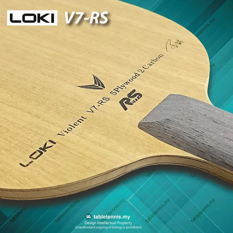 Loki Blade V7RS Table Tennis Composite Carbon Blade Bat Racket Paddle