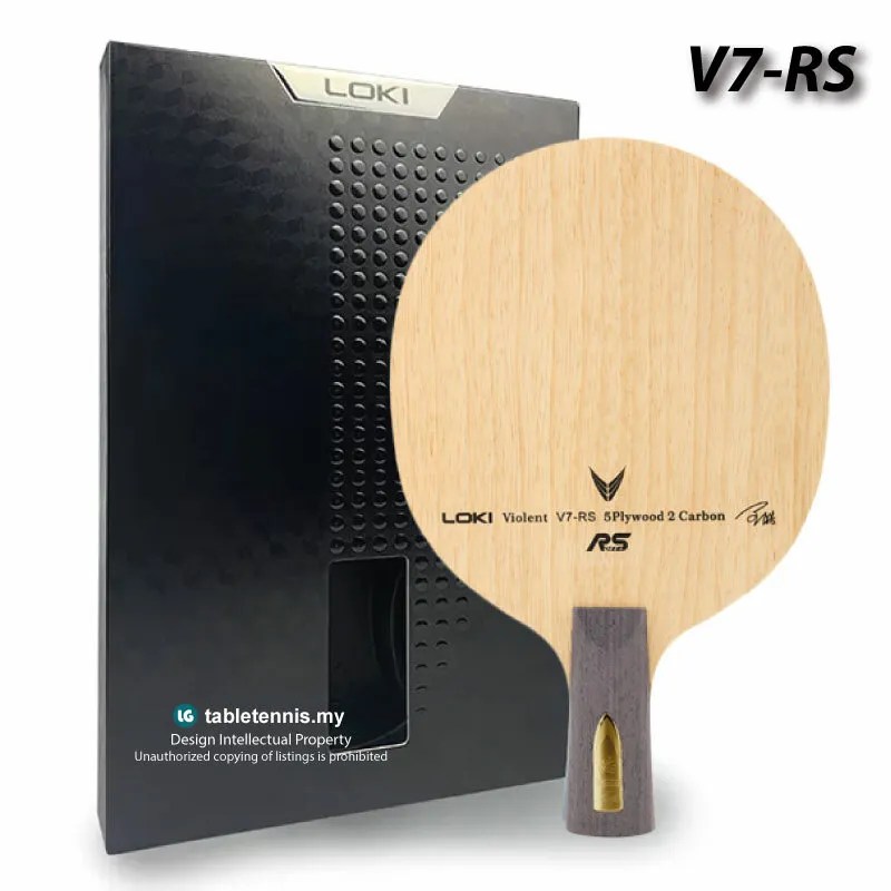 Loki Blade V7RS Table Tennis Composite Carbon Blade Bat Racket Paddle