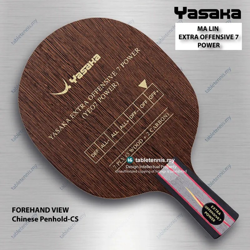 Yasaka Blade Ma Lin Extra Offensive 7 Power CS China Version Composite