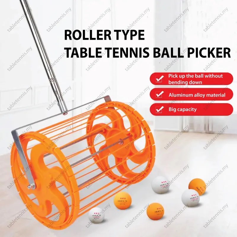 Table Tennis Ball Picker Ping Pong Ball Roller Picker Ball Collector