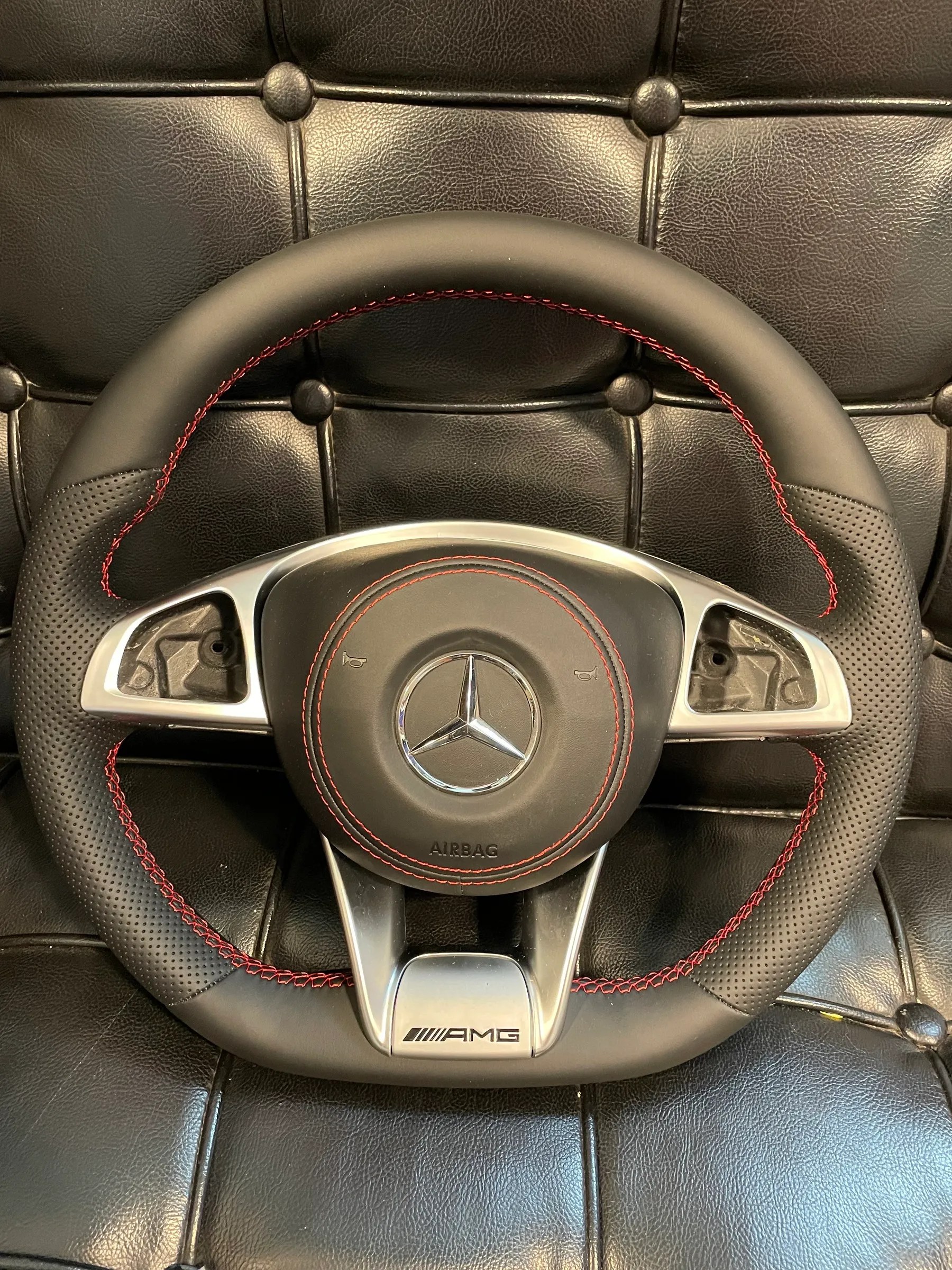 Mercedes AMG Steering Wheel (Bare Unit) Modhub Steering Wheels