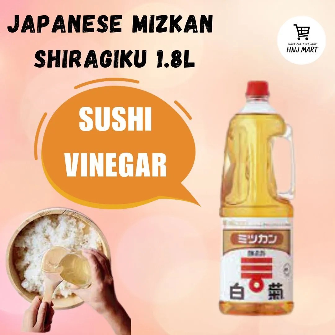 Mizkan Japanese Sushi Vinegar 1.8L Japanese Mizkan Shiragiku Sushi Rice