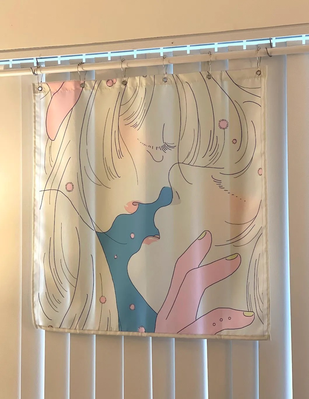 Very Close Shower Curtain Saitemiss